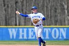 Baseball vs Emerson  Wheaton College Baseball vs Emerson College. - Photo By: KEITH NORDSTROM : Wheaton, Baseball